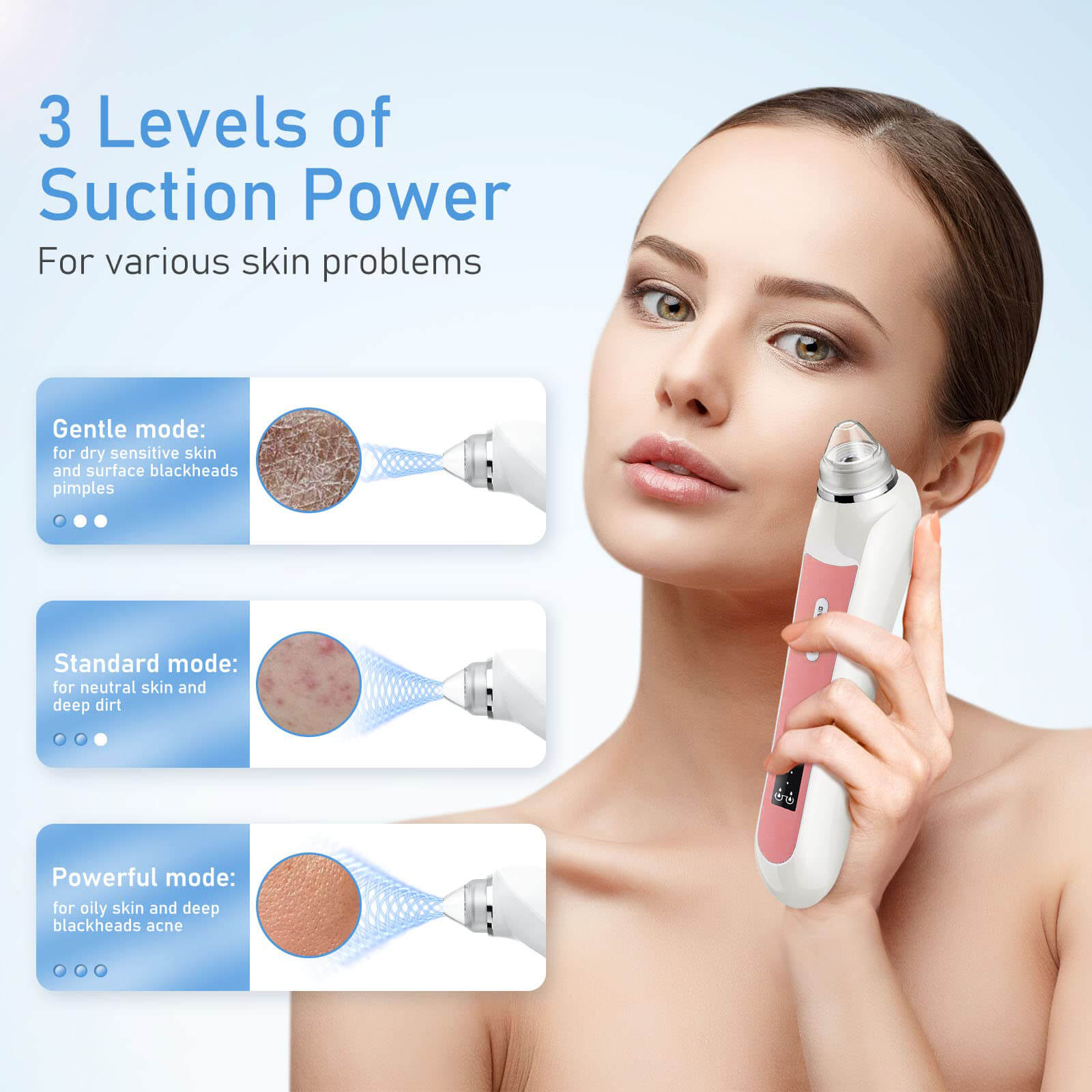 Visual Blackhead Remover Vacuum with HD Camera - Image 5