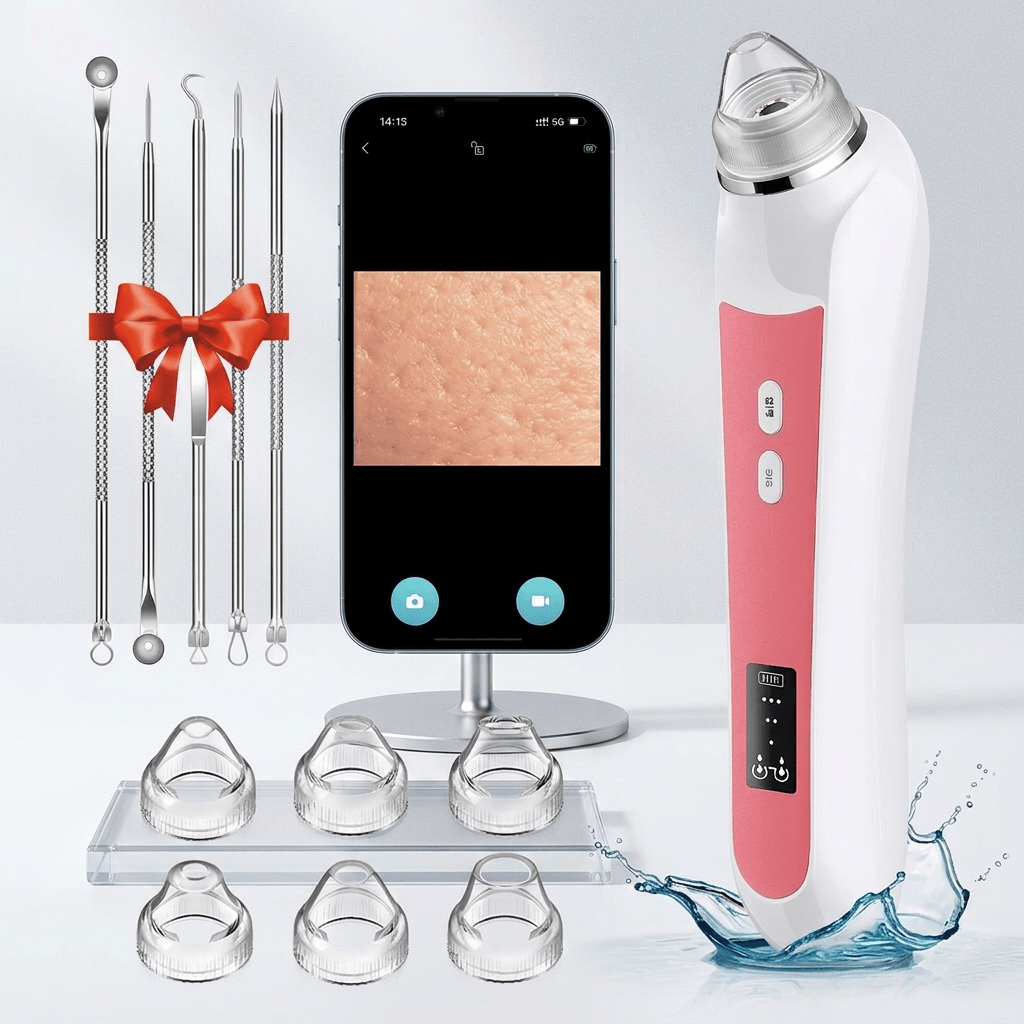 Visual Blackhead Remover Vacuum with HD Camera