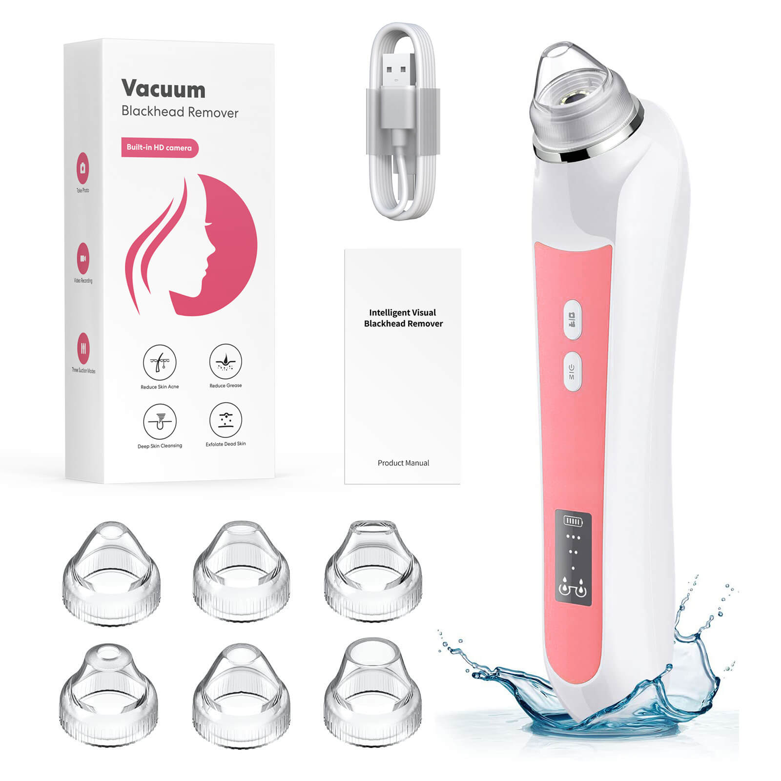 Visual Blackhead Remover Vacuum with HD Camera - Image 2